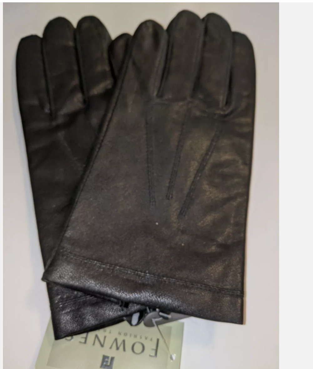 Fownes Genuine Leather Driving Gloves Brown men's Small women's Medium NEW $88